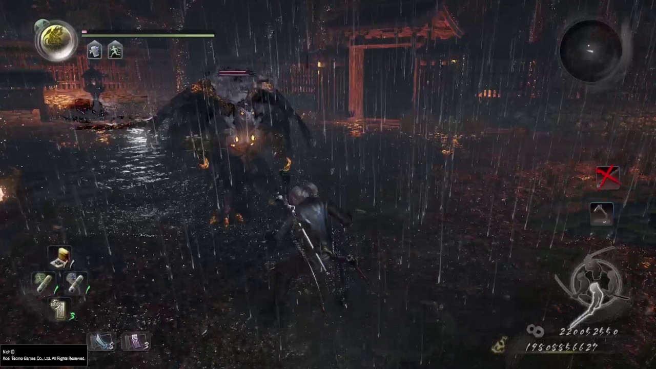 Nioh 1.09 DLC Boss Fight / Tea-Time Entertainment # Ninja Build by Keng-Bassist