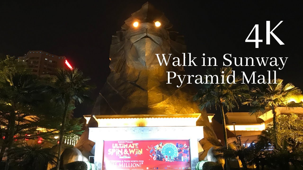 [4K:60p] Walk in Sunway Pyramid Mall, Bandar Sunway, KL, Selangor, Malaysia