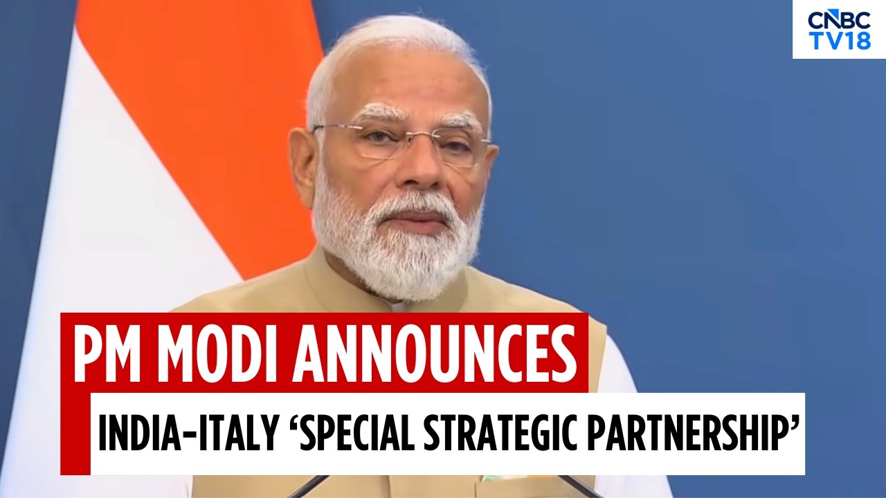 PM Modi PC: India-Italy Elevate Ties To Special Strategic Partnership, Target 20 Billion Euro Trade