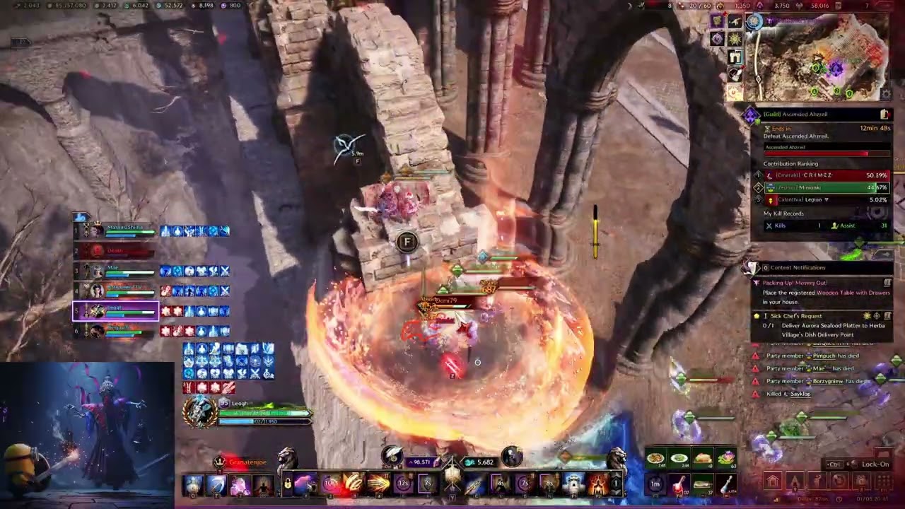 Minionki vs Crimz vs Legion - 20:30 Ahzreil