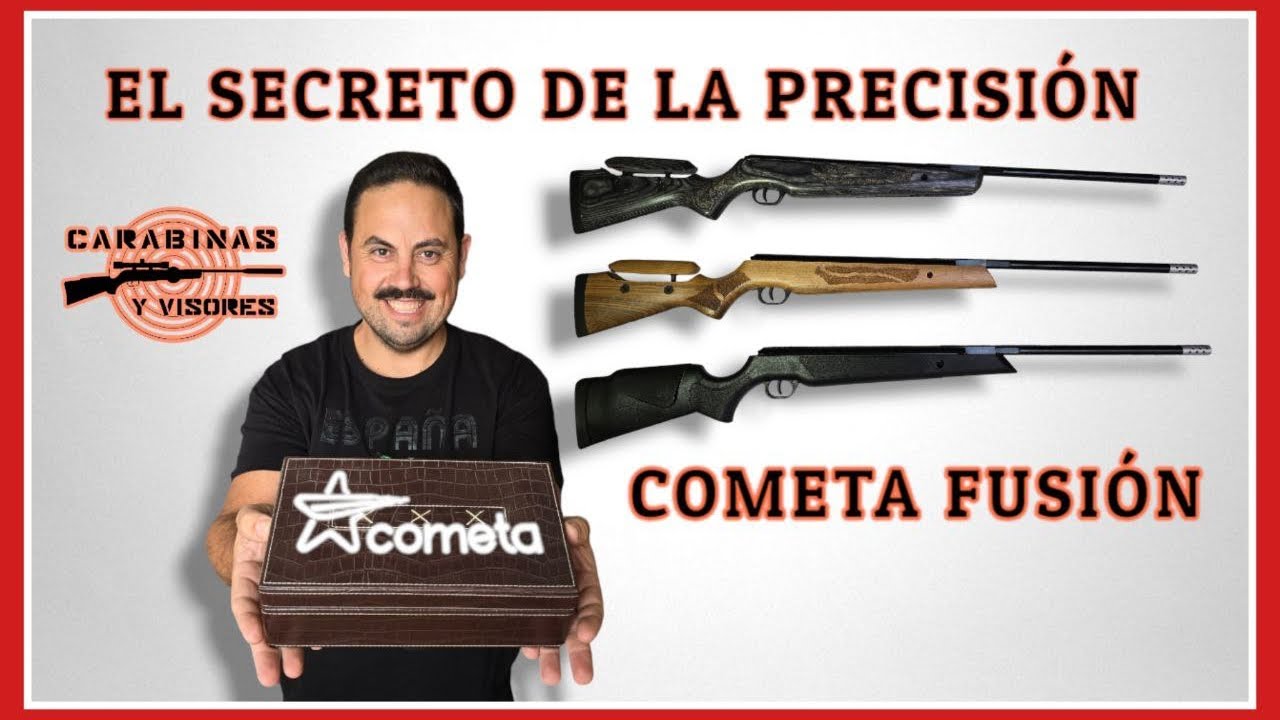 El secreto de la precisión Cometa Fusión #airecomprimido #airgun #airgunshooter #carabinasyvisores