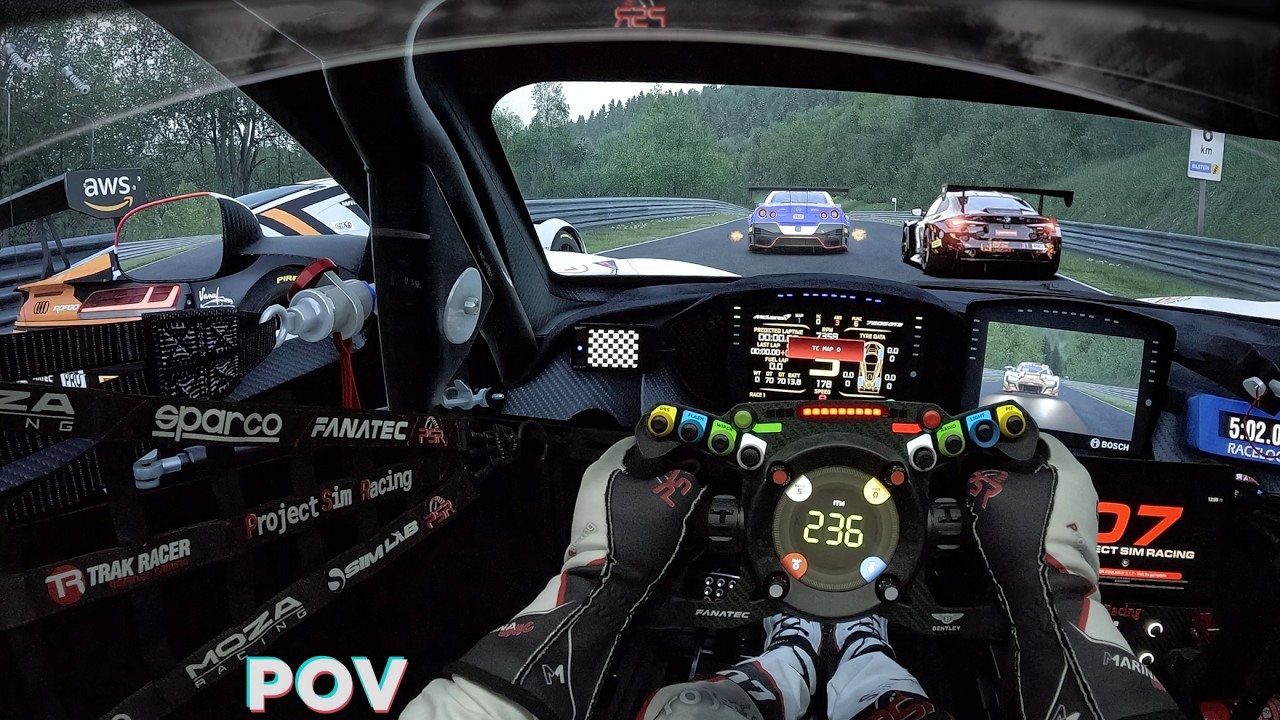 Pushing the McLaren 720S GT3 EVO to its Limits at the Nurburgring | ACC