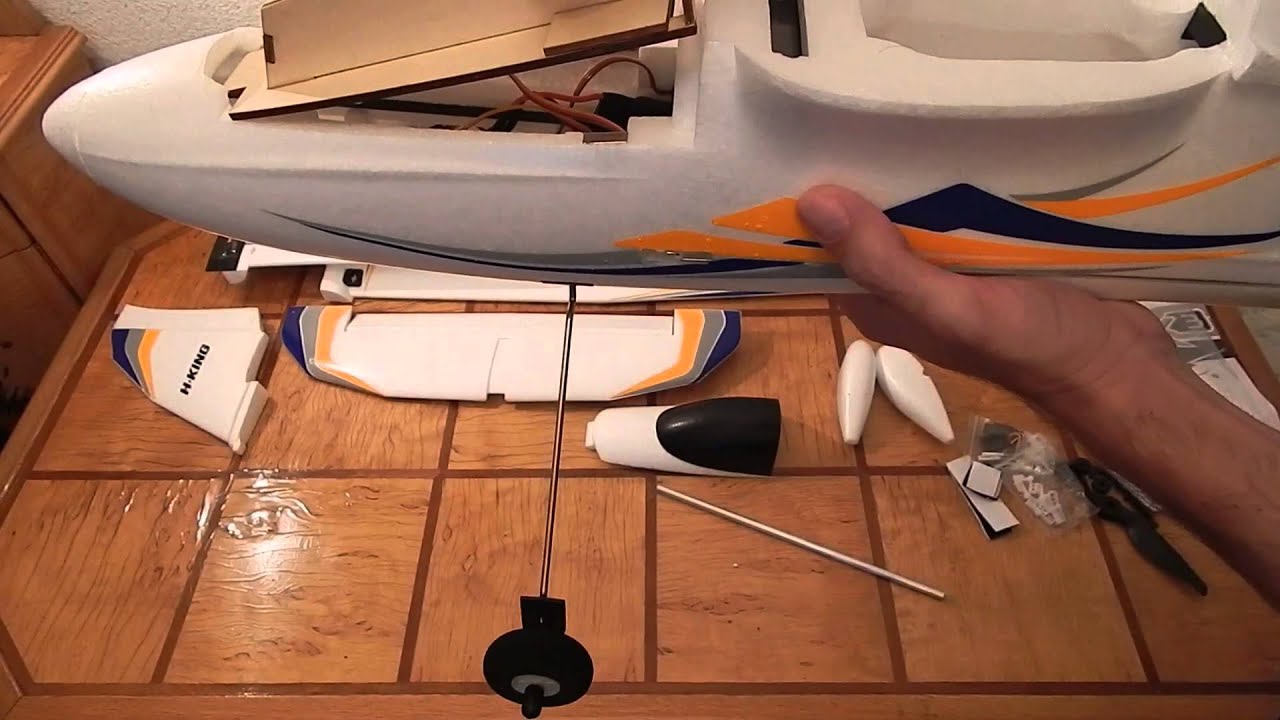 Распаковка и сборка Bixler 3 (PNF)