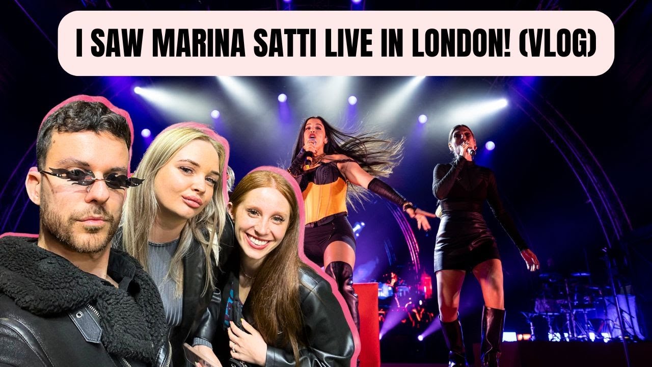 MARINA SATTI LIVE IN LONDON (VLOG)