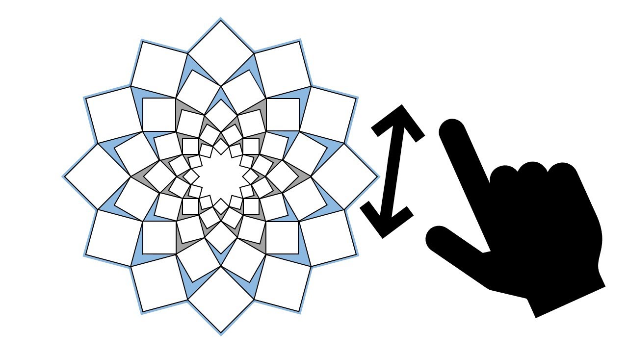 Awesome Drawing Tricks | Spiral geometric pattern | spiral pattern | Dirichlet&rsquo;s theorem | easy
