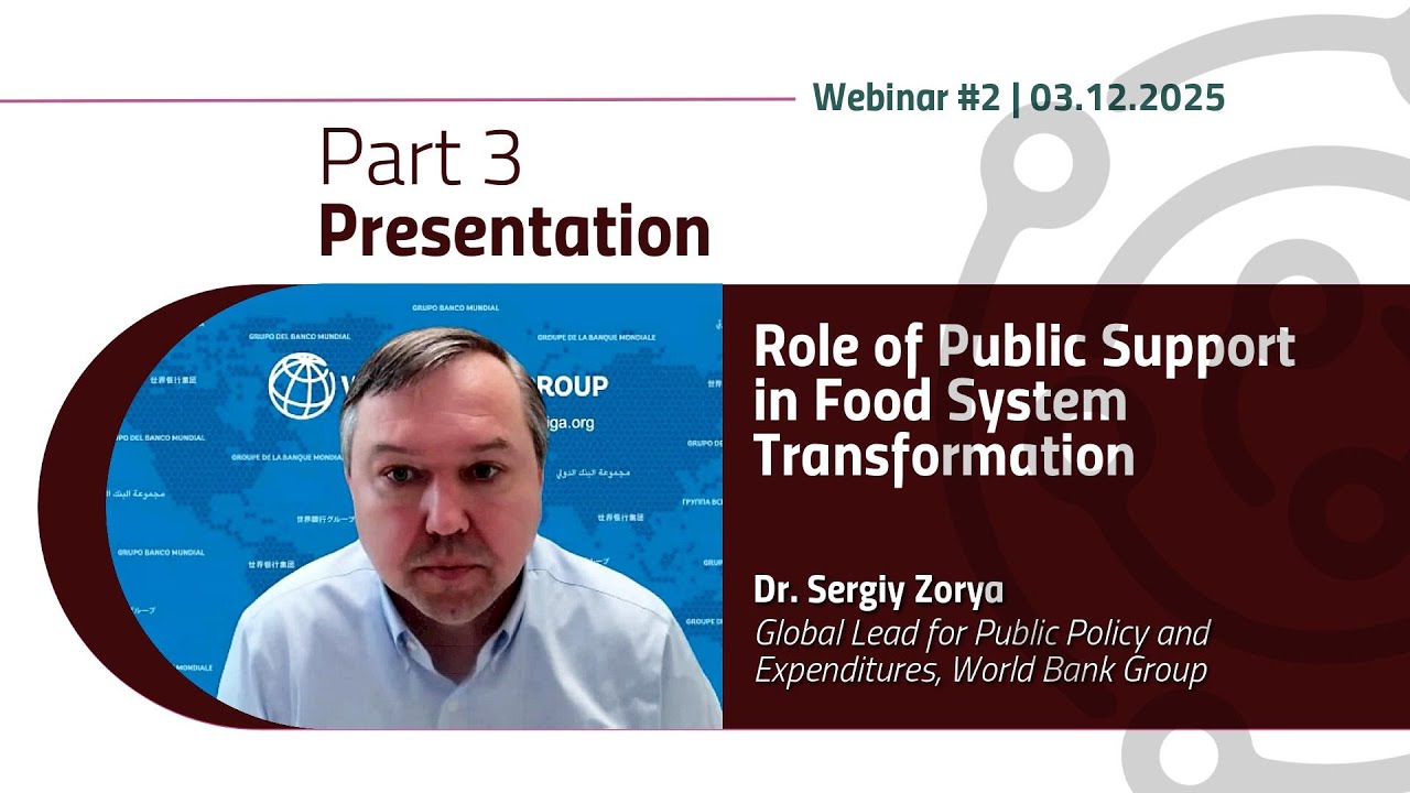 Repurposing public and private finance for more sustainable food systems - Part 3