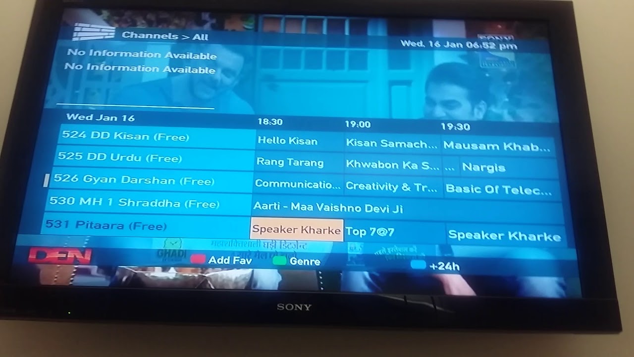 Den Cable Channel List 2019