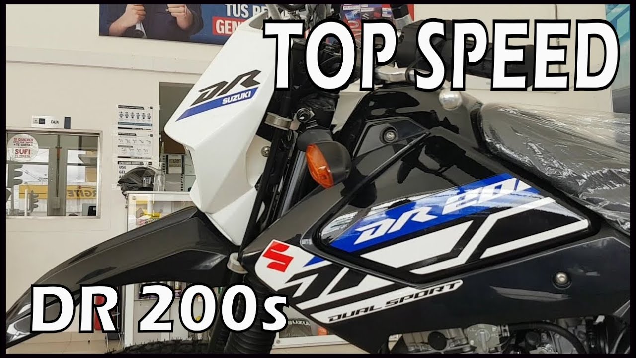 Top Speed SUZUKI DR 200s  -   2021