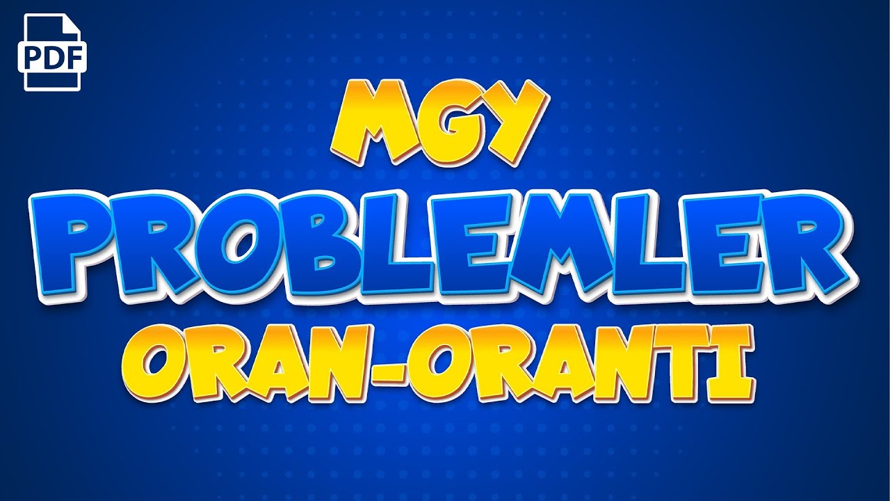 Oran Orantı ve İşçi Problemleri Konu Anlatımı | 1.Gün #2024tayfa