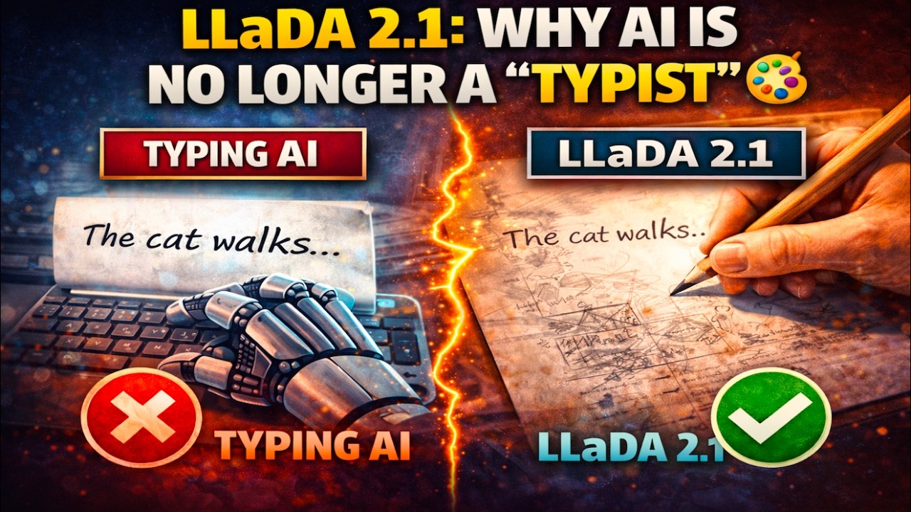 LLaDA 2.1: Why AI is No Longer a 
