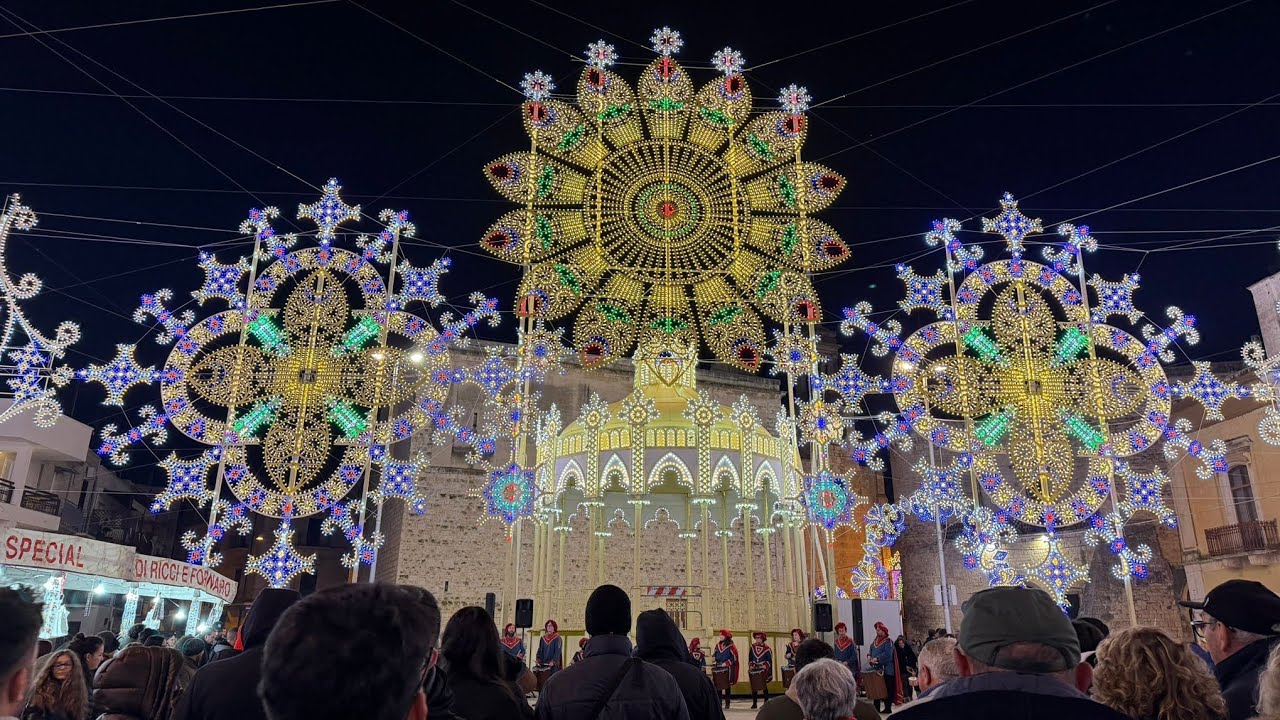 Accensione musicale Luminarie Faniuolo - Bitritto festa della Madonna di Costantinopoli 2026