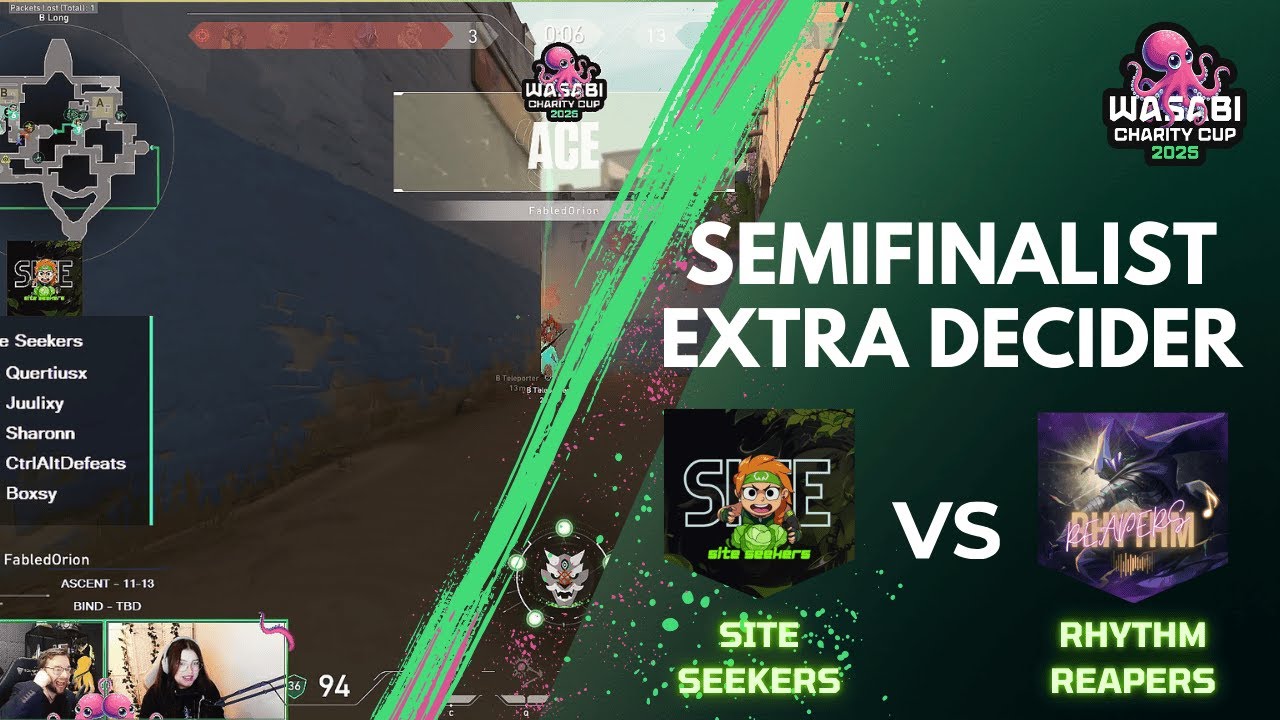 Site Seekers vs Rhythm Reapers 💚 WCC 2025 - Semi Finalist Decider