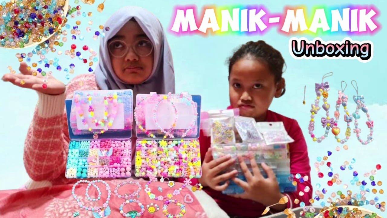 Unboxing Belanjaan Manik Manik Ala Hanum 🩵Organize My Beads 🍉Hanum Diary