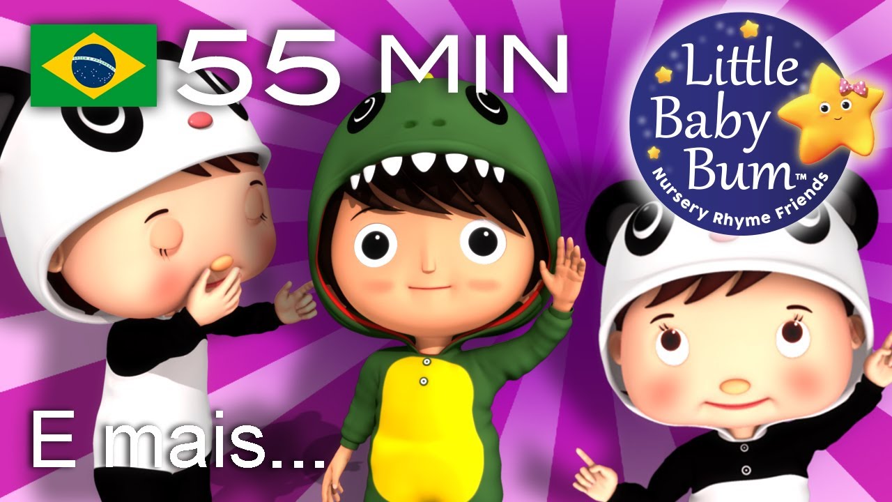 Enrole a bobina | E muitas mais Canções de Ninar | LittleBabyBum!