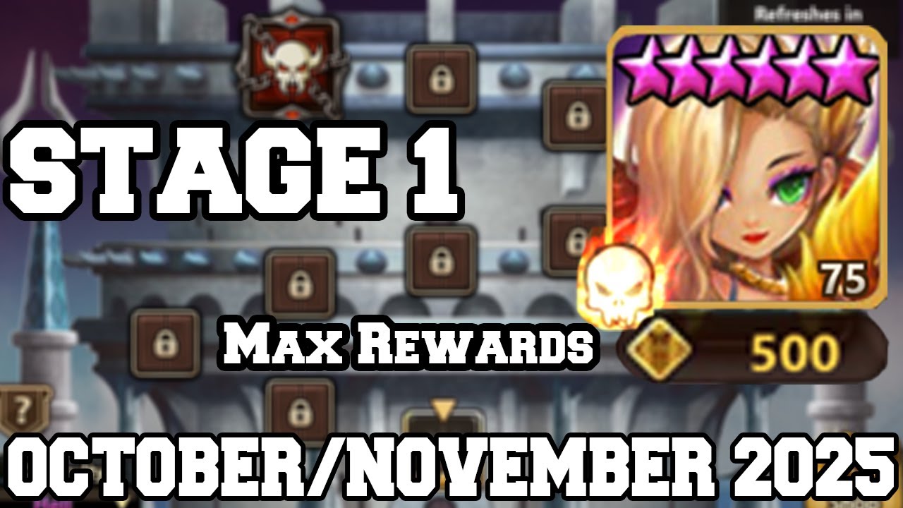 TOA HELL STAGE 1 Max Rewards (500) OCTOBER/NOVEMBER 2025!
