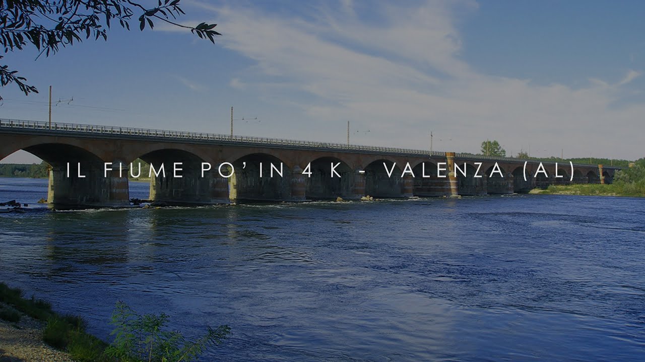 The river - Il fiume di Valenza in 4K - Valenza Po (AL)