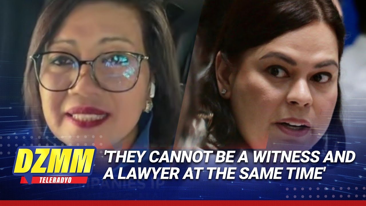 VP Sara lawyer also a witness? Luistro weighs 'conflict of interest' in impeach case