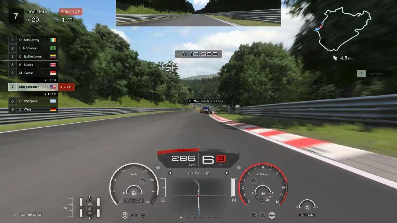 Gran Turismo 7 Nurburgring Professional Level Race