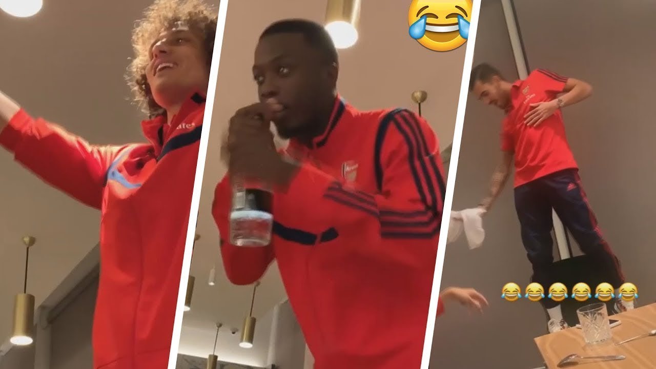 Best Arsenal Initiation Songs - feat  Ceballos, Pepe, Luiz and more