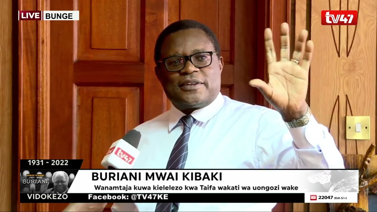 Spika wa Seneti Kenneth Lusaka asema kuwa Mzee Kibaki hakupenda uvivu