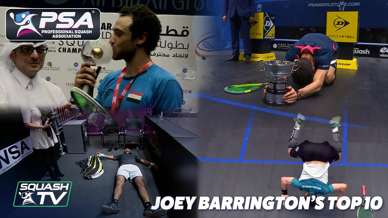 Squash: Joey Barrington's Top 10 Men's Matches