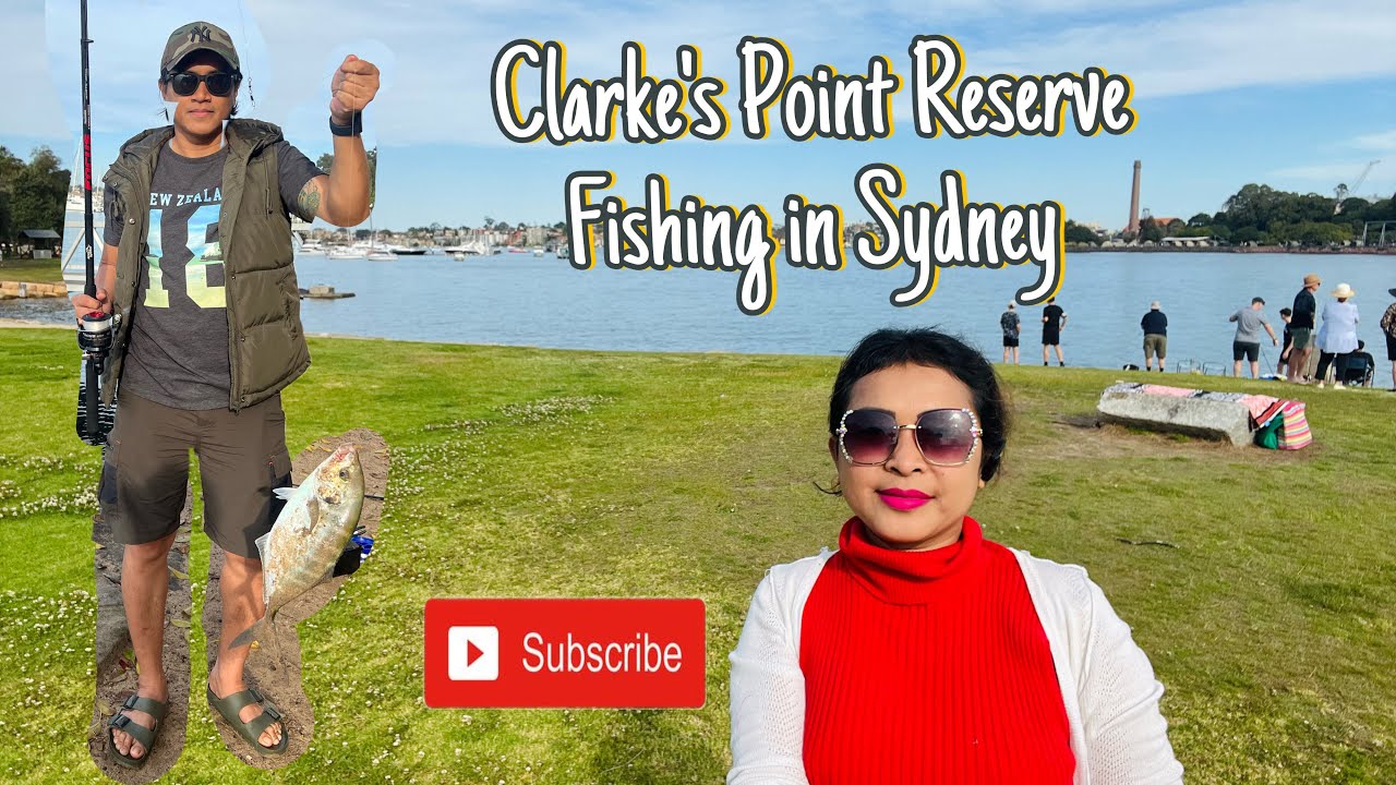 Clarkes Point Reserve the best fishing point in Sydney @dayuatulifeinsydney #visitaustralia #fishing