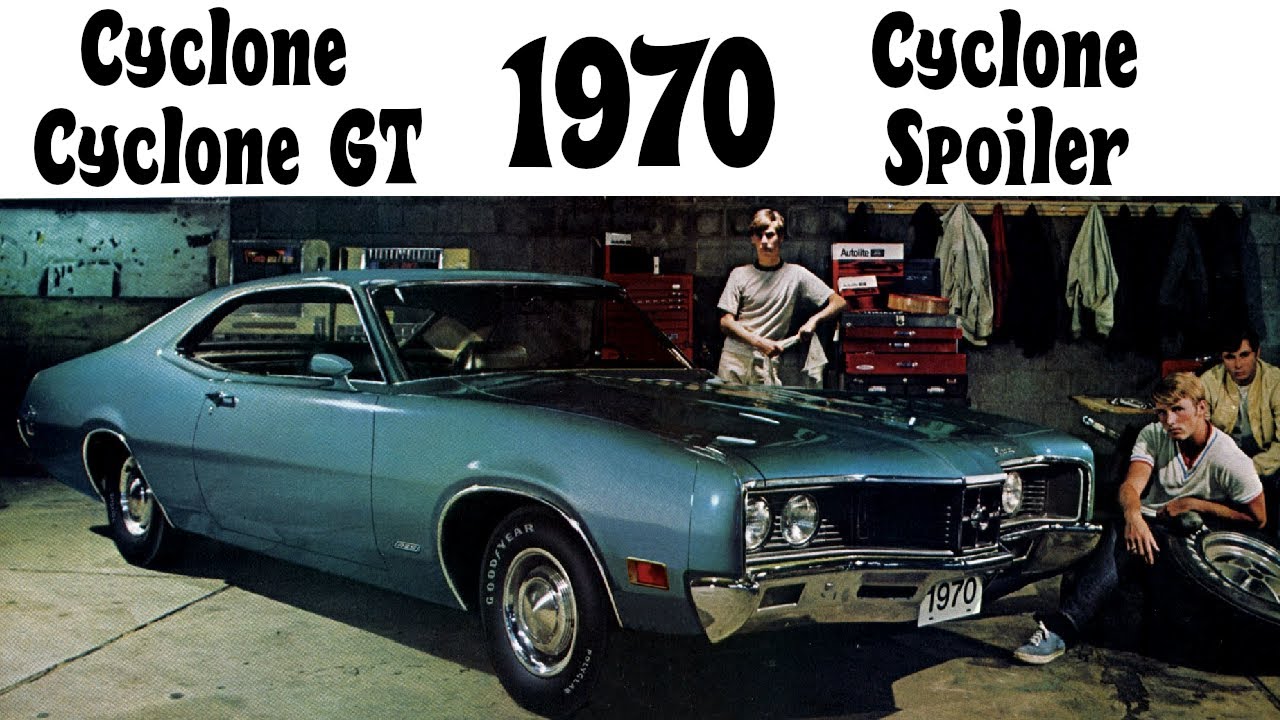 1970 Mercury Cyclone, Cyclone GT, Cyclone Spoiler, Montego Car Brochure | Muscle Car Classics