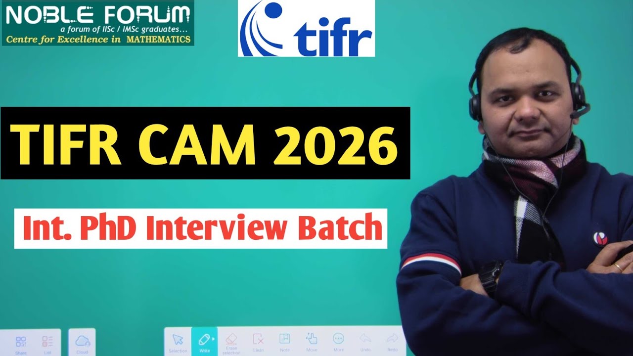 TIFR CAM 2026 Interview Call Out | Integrated PhD Selection List | Interview Batch | Noble Forum