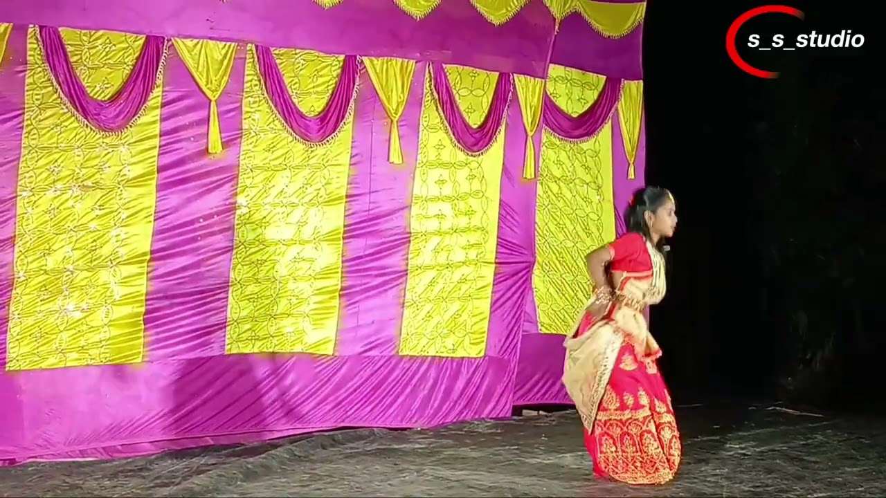 Barso Re Megho Megho / swaraswati puja program 2026 / Manoharpur _ Chandrakona 