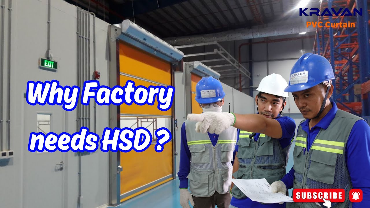 Why Every Factory Needs to Consider High-Speed Doors for Efficiency | kravanPvcCurtain