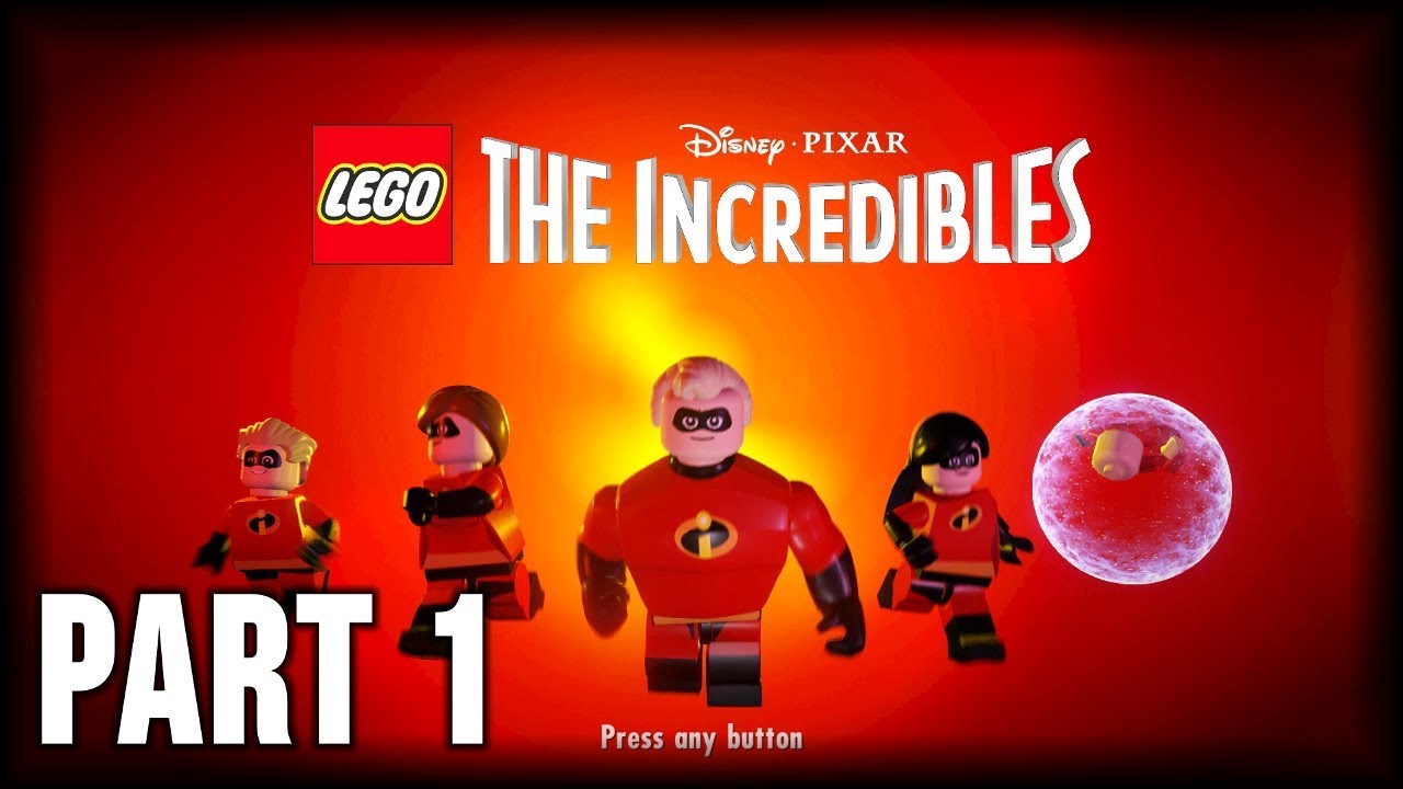LEGO The Incredibles - 100% Walkthrough Part 1 [PS4] – Undermined