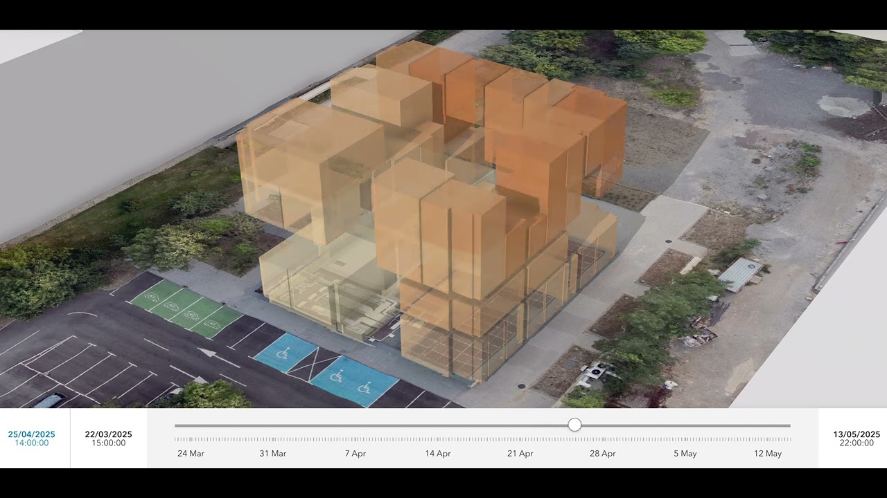 3D Temperature Modeling of GATE Building