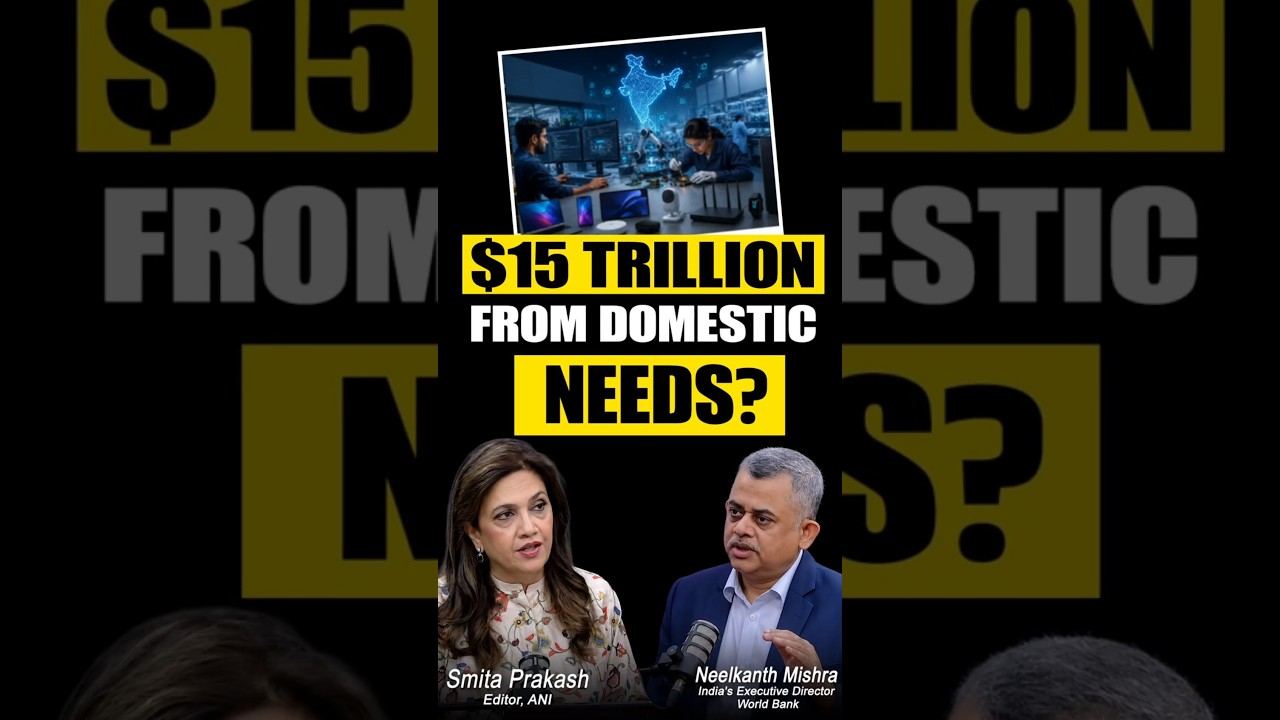 &ldquo;India will be $20 trillion economy. $15 trillion has to come from domestic demand&rdquo; Neelkanth Mishra