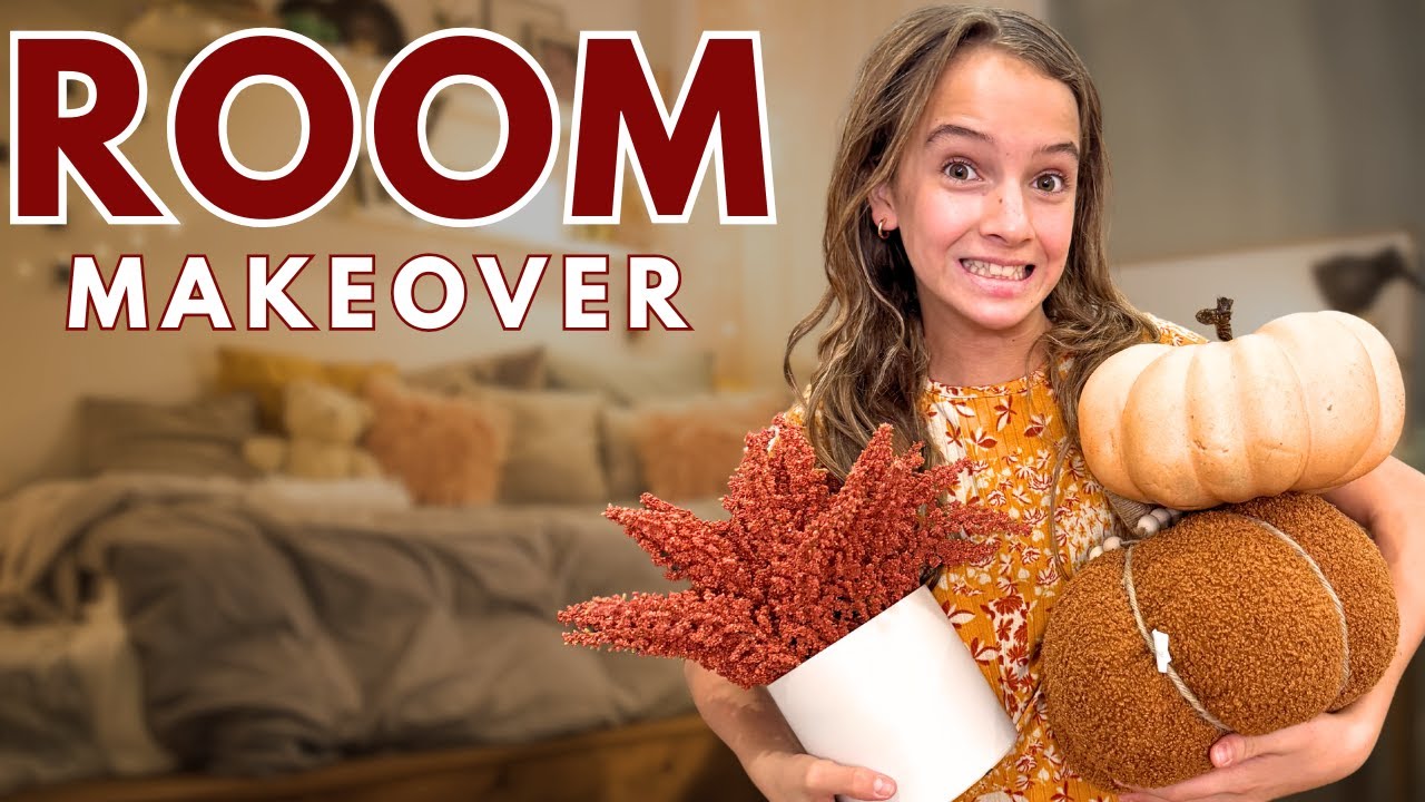 Decorate MY DREAM Room with me: FALL Makeover!!