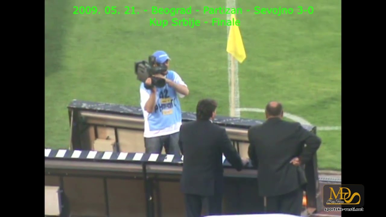 2009. 05. 21. - Beograd - Partizan - Sevojno 3-0 - Kup Srbije - Finale - Cela