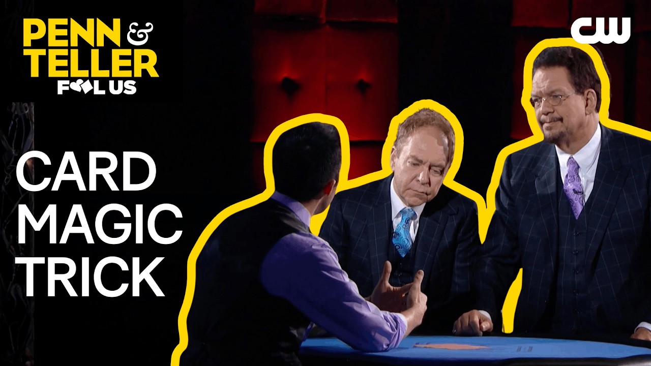 Magician Jimmy Ichihana Performs Card Magic Trick | Penn & Teller: Fool Us | The CW
