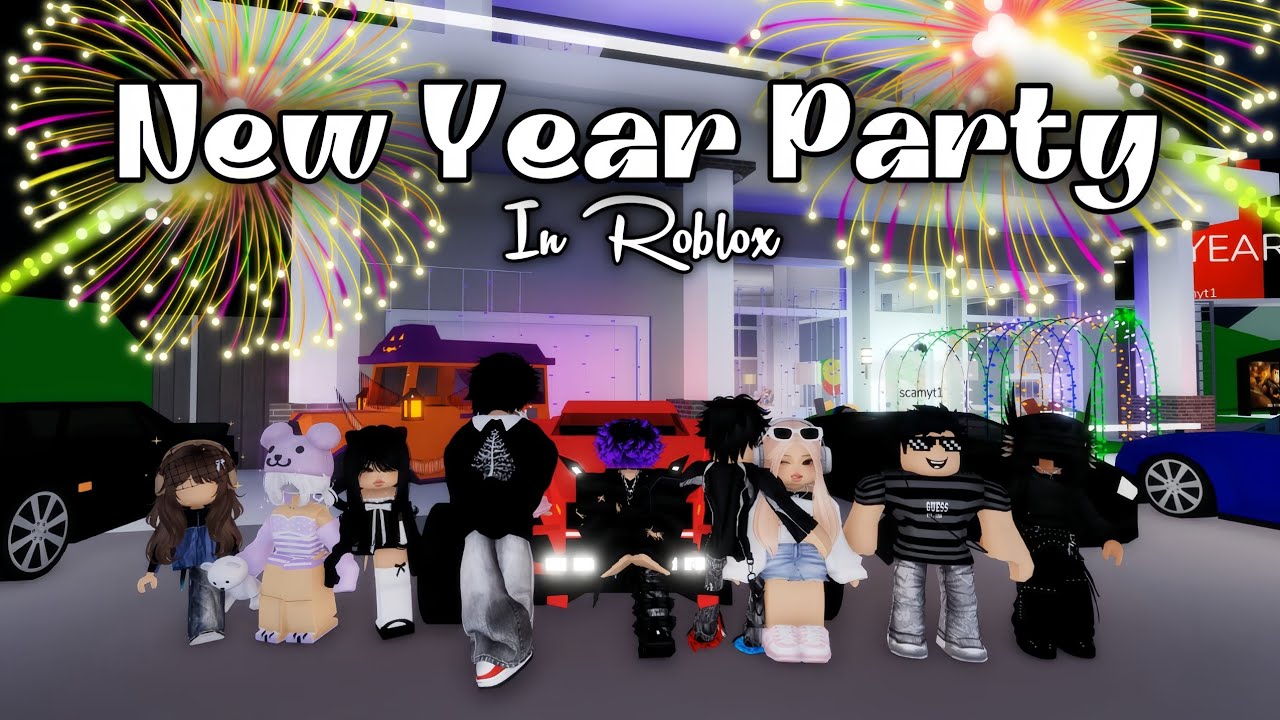 New Year Party in Roblox 🎉 *MUST WATCH 😝*