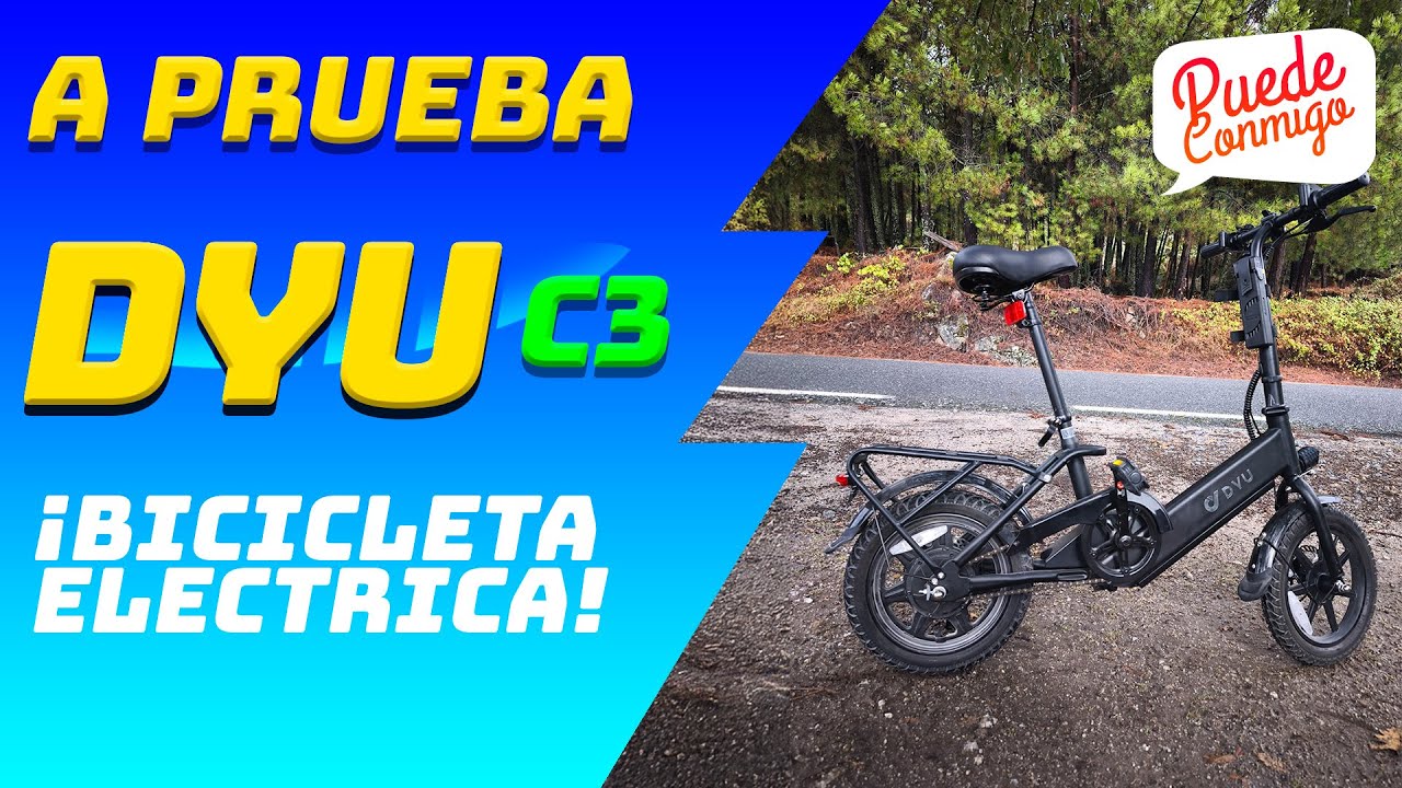 TEST EXTREMO 🚲 DYU C3 Bicicleta Eléctrica Plegable de 14 pulgadas 🚲