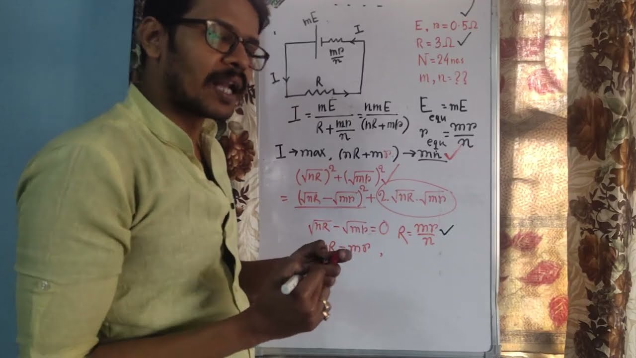 NEET / JEE | Solution 5 | Topic: Equivalent Cell | Ch: Current Electricity | class 12/NEET/JEE