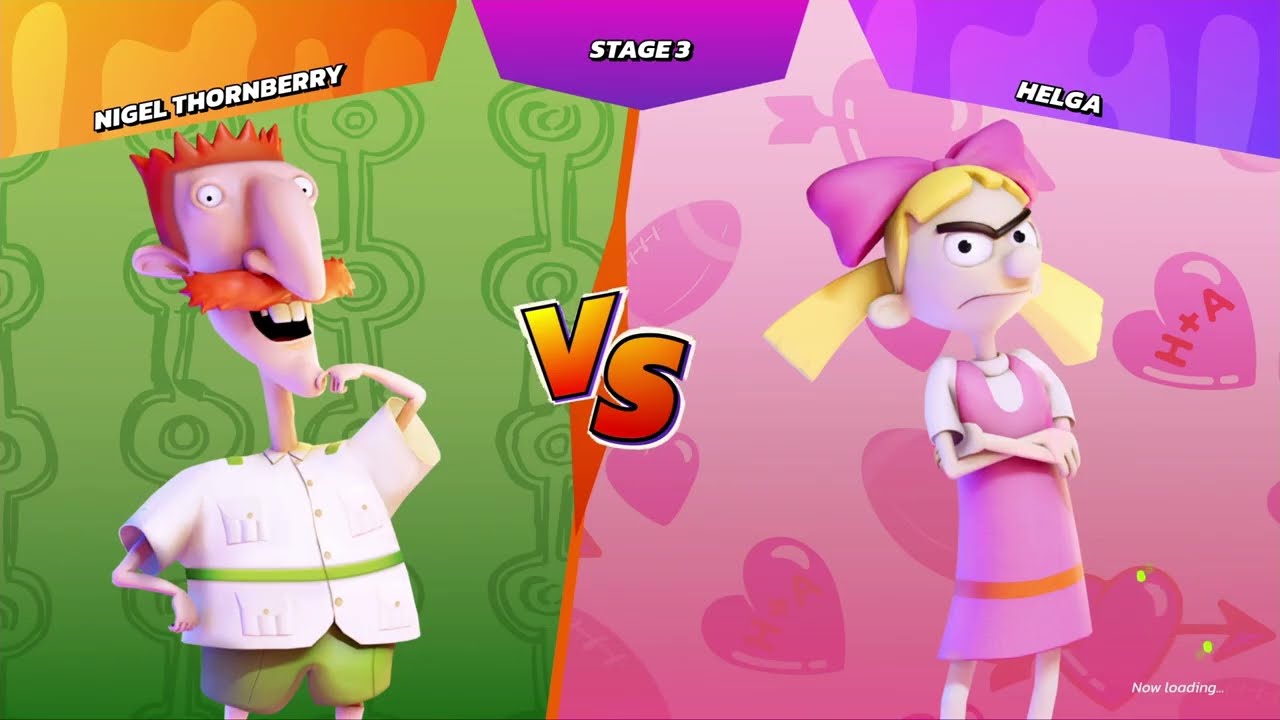 Nickelodeon All-Star Brawl (PS4) - Arcade Mode - Nigel Thornberry character (Very Easy)
