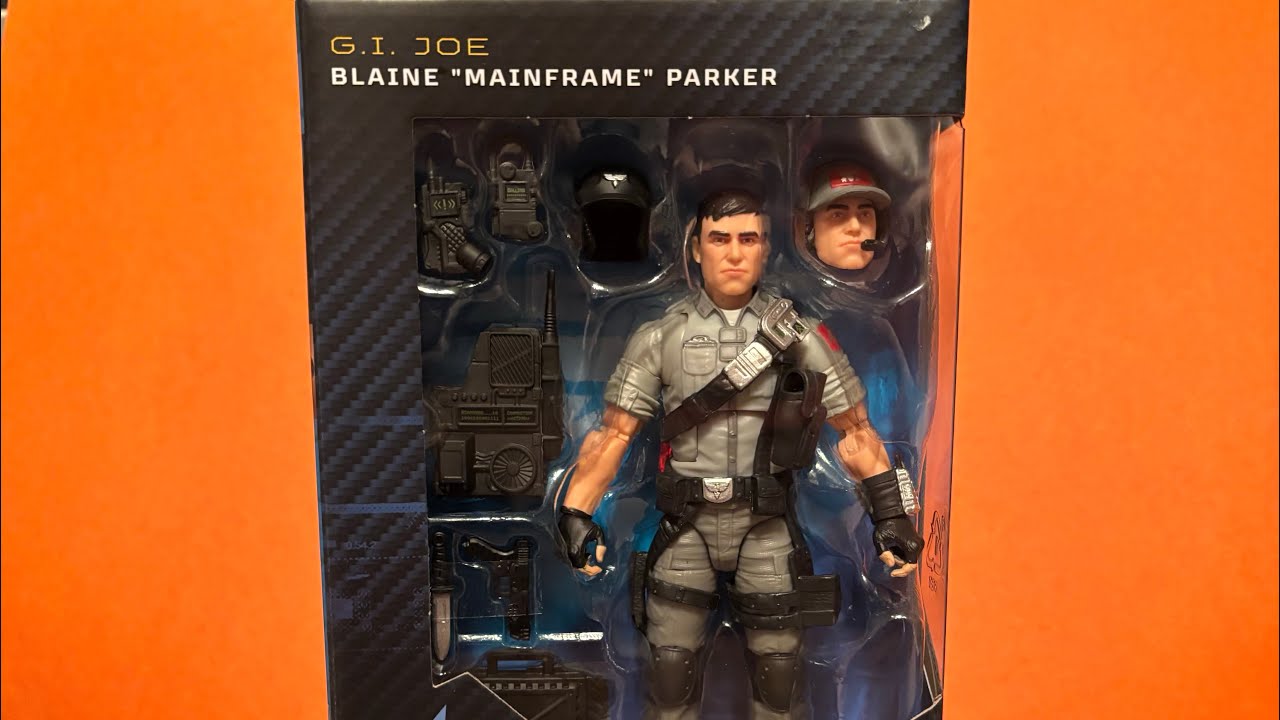 G.I. Joe Classified Mainframe figure review 