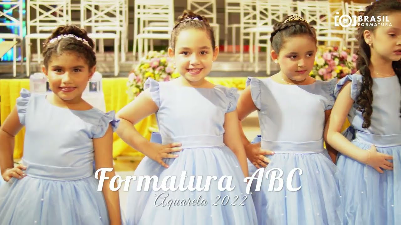 FORMATURA ABC - TEMA: AQUARELA