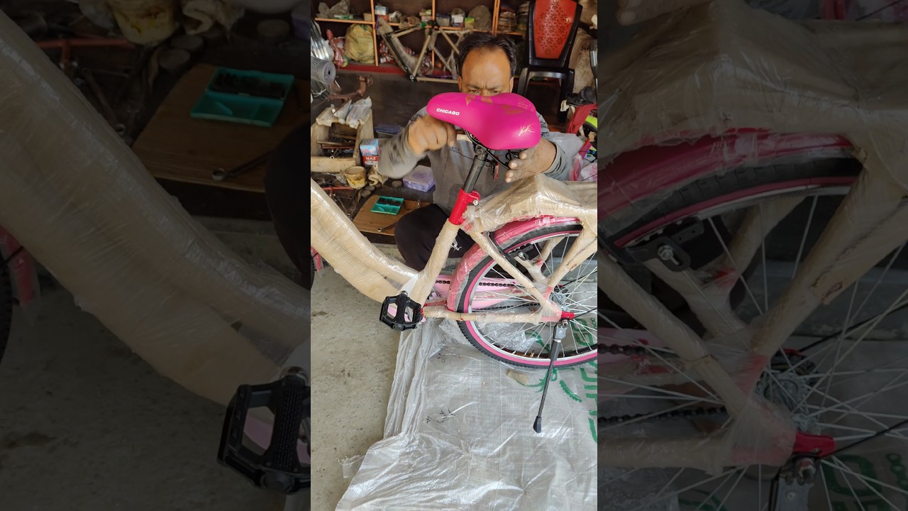 How to install ladies bicycle accessories 