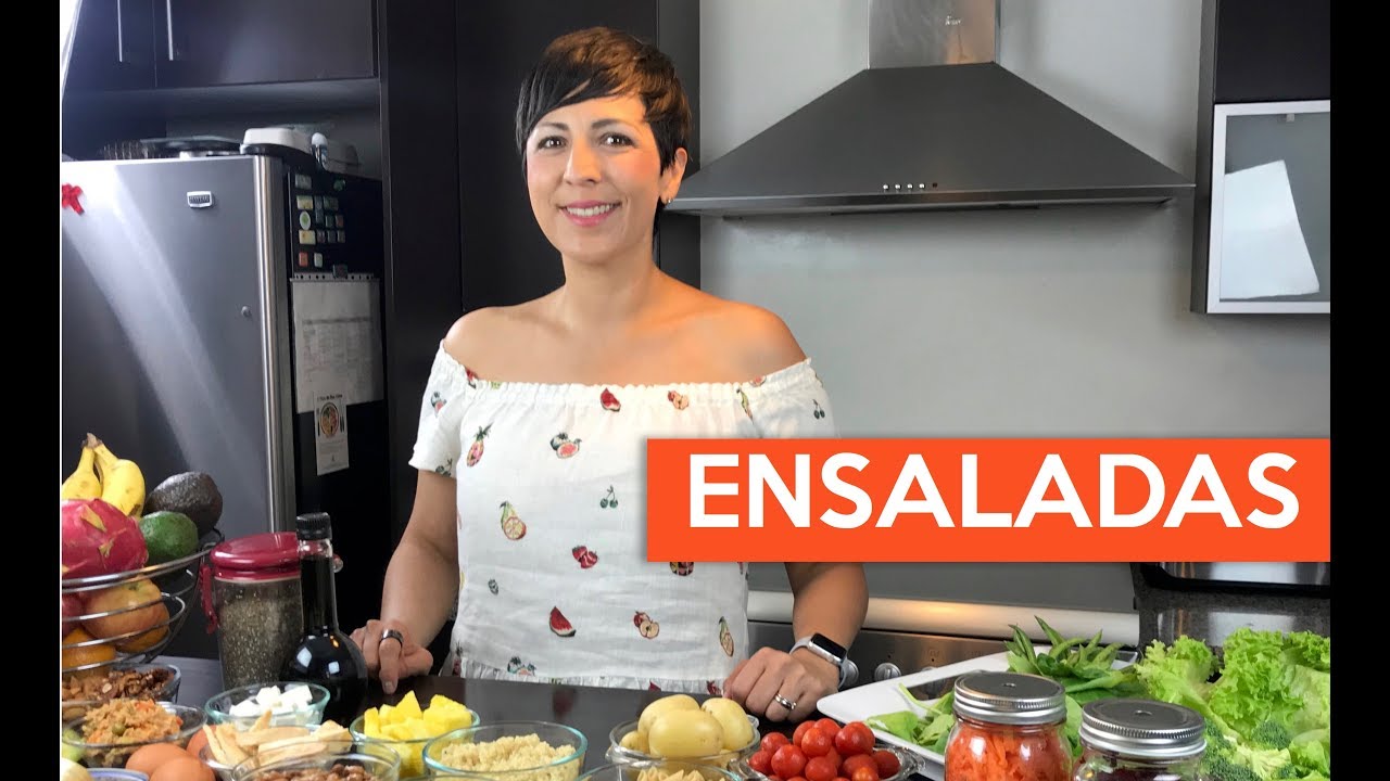 Cómo preparar ensaladas saludables