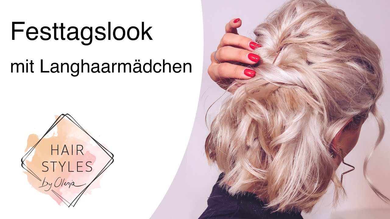 Haar Tutorial mit Langhaarmädchen