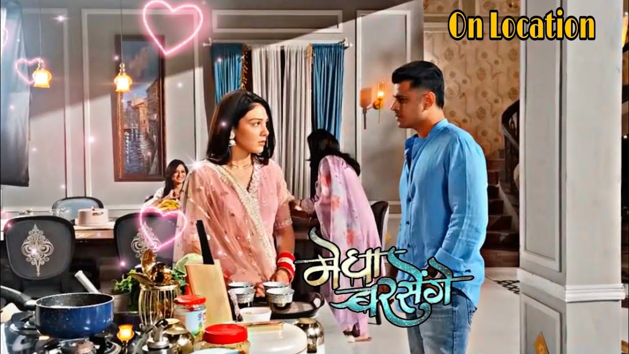 Arjun And Megha Ka Kitchen Romance 💓 || Megha Barsenge || On Location