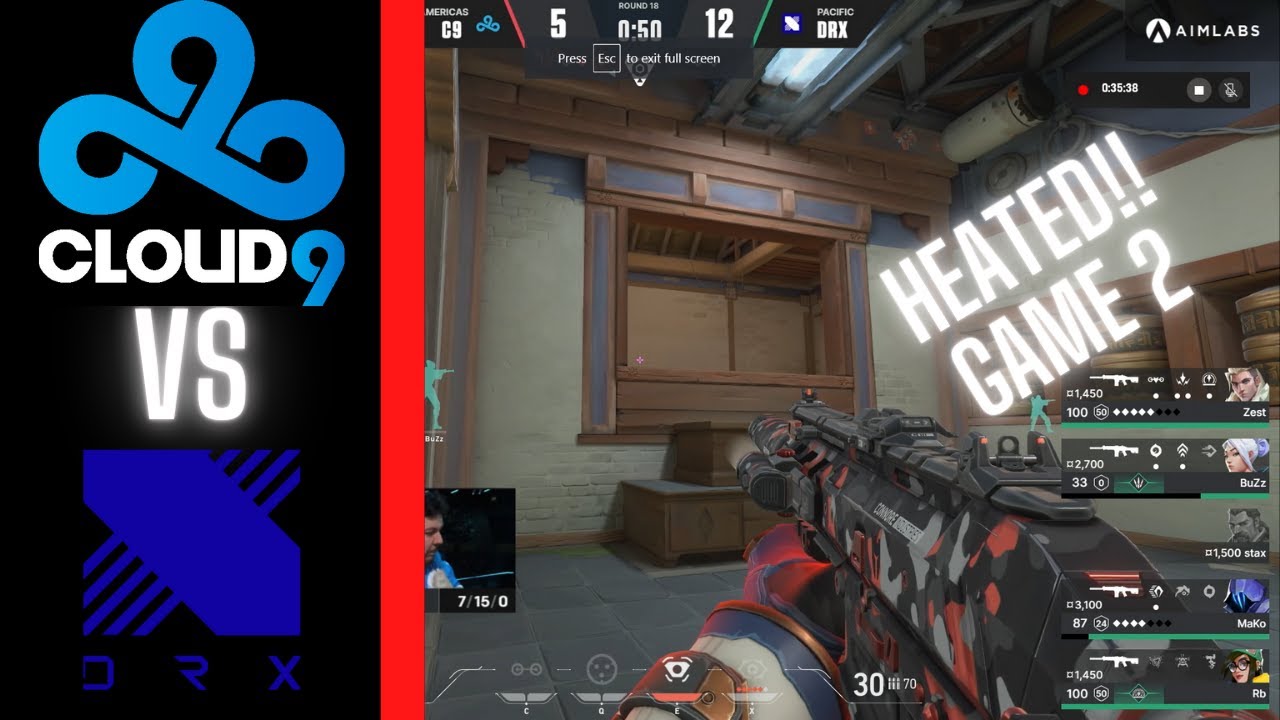 Cloud 9 VS DRX-  GAME 2 | Champions Tour 2023: LOCK//IN S&atilde;o Paulo