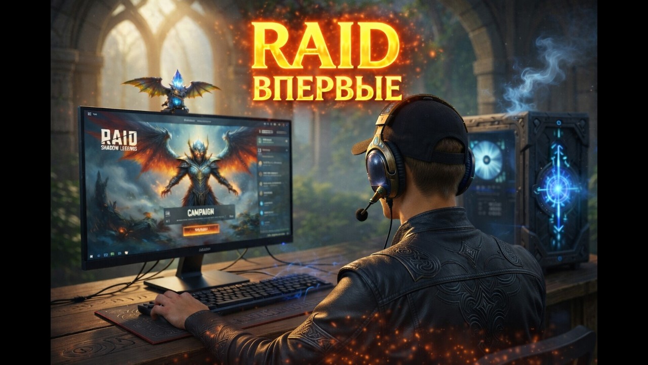 Пробуем впервые РЕЙД🎮1й день НОВИЧКА в RAID SHADOW LEGENDS🎮  #raidshadowlegends #livestream