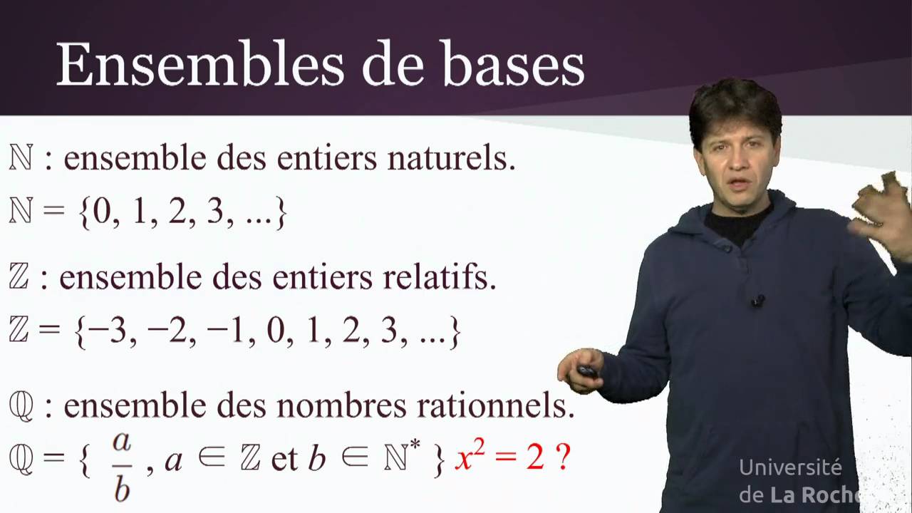 Langage mathématiques épisode 1 : Théorie des ensembles