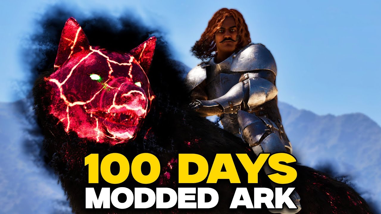 I Spent 100 Days in Modded ARK | Primordial Unleashed